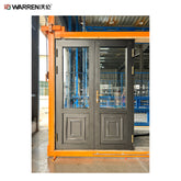 Warren 5ft Interior Double Glass French Doors With Black Internal Double Doors